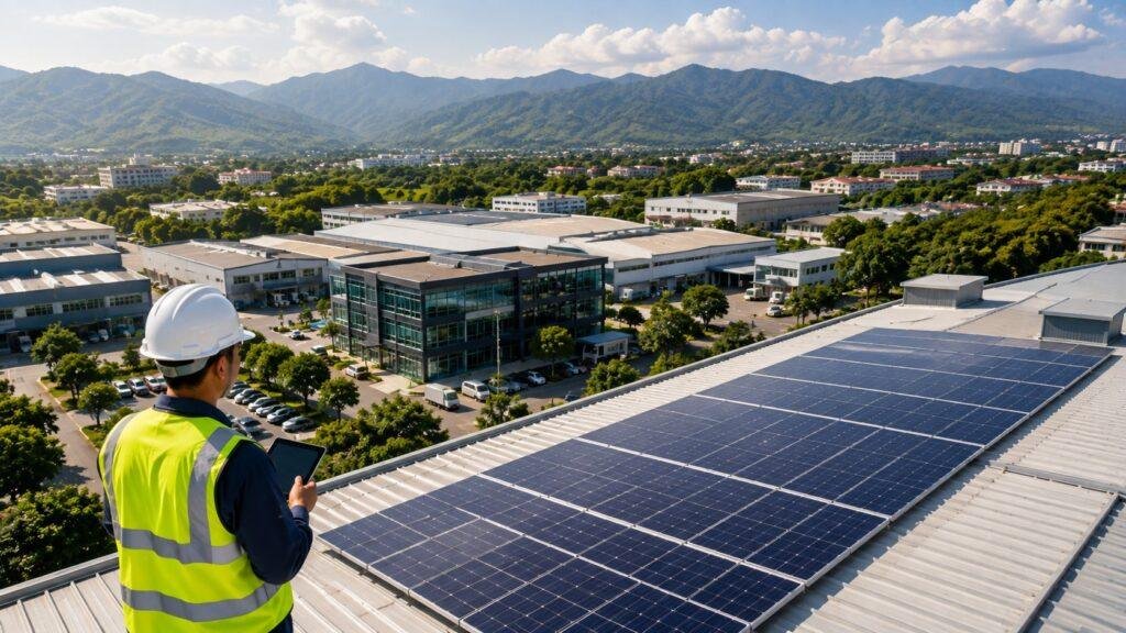 Commercial solar ROI for a business in Chiang Mai