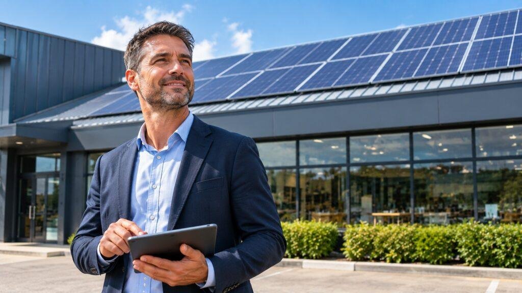 Commercial solar electricity savings for a Chiang Mai business