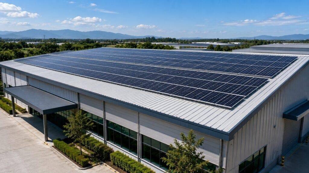 Commercial solar maintenance in Chiang Mai